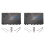 2X 7 Band Car Equalizer Audio EQ Tuning Crossover Amplifier Parametric Car Preamplifier Audio Equalizer +-12dB 2