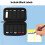 3X Flash Drive Storage Case - Dustproof Organizer Box for Thumb Drives and Electronic Accessories, A 10