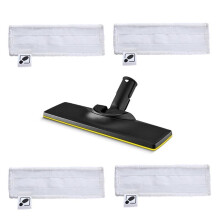 Pièces de Rechange pour Nettoyeur Vapeur pour EasyFix SC2 SC3 SC4 SC5 : Tête de Brosse de Rechange pour Sols et Chiffon de Nettoyage en