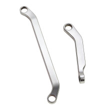 For 1/30 Axial SCX30 Aluminum Linkage Set Metal Steering Rod Remote Control Car Pull Rod Parts Sliver