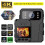 2X  Caméra de  4K HD avec Écran IPS HD, Caméra Corporelle Portable et Portable 5