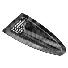2X Universal Engine Hood Vent Louvers Air Scoop Bonnet Vent Air Intake Cover Car Parts Car Front Vent Carbon