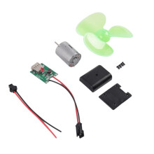 2X Gerador de Energia Eólica Portátil, Motor de Turbina, Alternador, Carregador de Telefone de Emergência de Autogeração, Experimento de Física