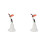 2X LED Dental Curing Lamp 1 Second Light Cure with 3 Working Modes Full Power Adjustable Work  Teeth US Plug 1