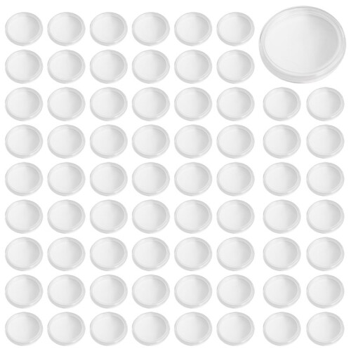Transparent Coin Boxes 400Pcs 1Oz 40mm Capsules Cases Commemorative Coins