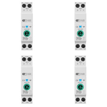 4X Ewelink 1P+N 63A 110V 220V WIFI Meter KWh Metering Circuit Breaker Timer Relay
