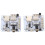 2Pcs  Audio Receiver Module Wireless Module Car Lossless Speaker Amplifier Modified  4.1 Board Module 1