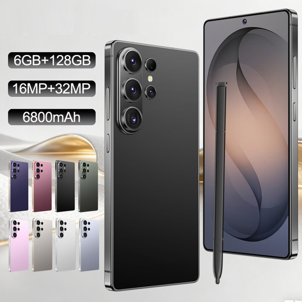 G26 Ultra 5G Unlocked Smartphone Dual Sim 6Gb+128Gb Black 12354603