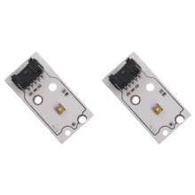 2X P121260 White LED Board Daytime Running Lights Source DRL Module for A4 B8 2012-2015 Xenon Headlight DRL Module