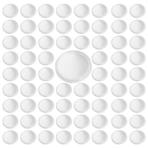 Transparent Coin Boxes 400Pcs 1Oz 40mm Capsules Cases Commemorative Coins 2