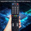 5X Replace SFX6018 SX RCU 03 Remote Control for Octagon SX88/SX88+/SX888 Remote Control 6
