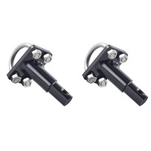 2X Acoplamiento Rápido para Remolques de Bicicletas, Remolques para Bicicletas, Animales y Transporte - Acoplamiento Rápido, Capacidad de Carga