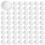 Transparent Coin Boxes 400Pcs 1Oz 40mm Capsules Cases Commemorative Coins 3