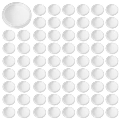 Transparent Coin Boxes 400Pcs 1Oz 40mm Capsules Cases Commemorative Coins 2