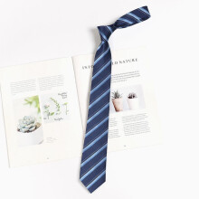 (StyleP)Kids Striped Badge Pattern Jk Tie School Uniforms Casual Wear Accessories Gift