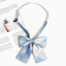 (StyleBB)Kids Striped Badge Pattern Jk Tie School Uniforms Casual Wear Accessories Gift