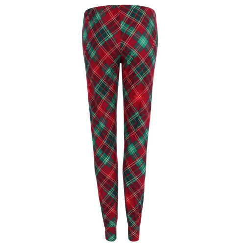 Roll Outta Bed Women's Plaid Jogger Lounge Pants 2