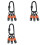 3X Socket Holder Keychain 3pc -1/2inch Socket Organizer with Quick Release and Clip - Impact Wrench and Toolbox 1