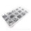1000 PCS Stainless Steel E-Type Retaining Ring Kit 1.2mm-15mm E-Type Split Retaining Ring E-Type Bearing Retaining Ring 4