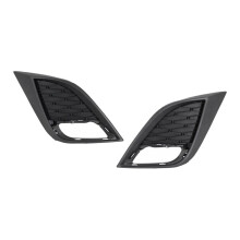 Pair Front Fog Light Lamp Hole Cover Trim for 2010-2011  3 2.0L 2.5L BBN250C21C + BBN250C11C