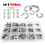 1000 PCS Stainless Steel E-Type Retaining Ring Kit 1.2mm-15mm E-Type Split Retaining Ring E-Type Bearing Retaining Ring 2
