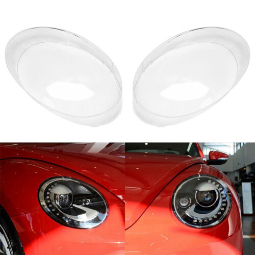 Auto Rechter Scheinwerfer Shell Lampenschirm Transparente Linsenabdeckung Scheinwerferabdeckung für  KäFer 2013-2019 1