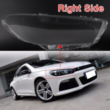 Cubierta de la Lente Transparente de la Cubierta de la LáMpara de la Carcasa del Faro Izquierdo del Coche para 2008-2014