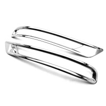 Voor Outlander 2022 Chrome Achterbumper Mistlamp Lamp Cover Frame Trim Decoratie Accessoires