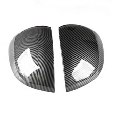 For C Class W206 C200 2022 Carbon Fiber Car Side Door Rearview Mirror Frame Cover Trim Sticker Accessories