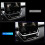 Center Console Dashboard Navigation Air Vent Frame Cover Trim for    2021 2022 Silver 1