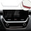 Center Console Dashboard Navigation Air Vent Frame Cover Trim for    2021 2022 Silver 5