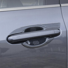 ABS nel Fibra di Carbonio Porta Esterna Della Maniglia Della Copertura Della Ciotola Trim per NX260 NX 260 350 H 2022 Adesivo Auto Accessori