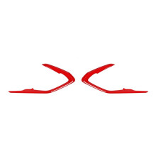 Auto Interieur Deur Decoratie Cover Trim Stickers voor Camaro 2016-2020 Accessoires, ABS Rood