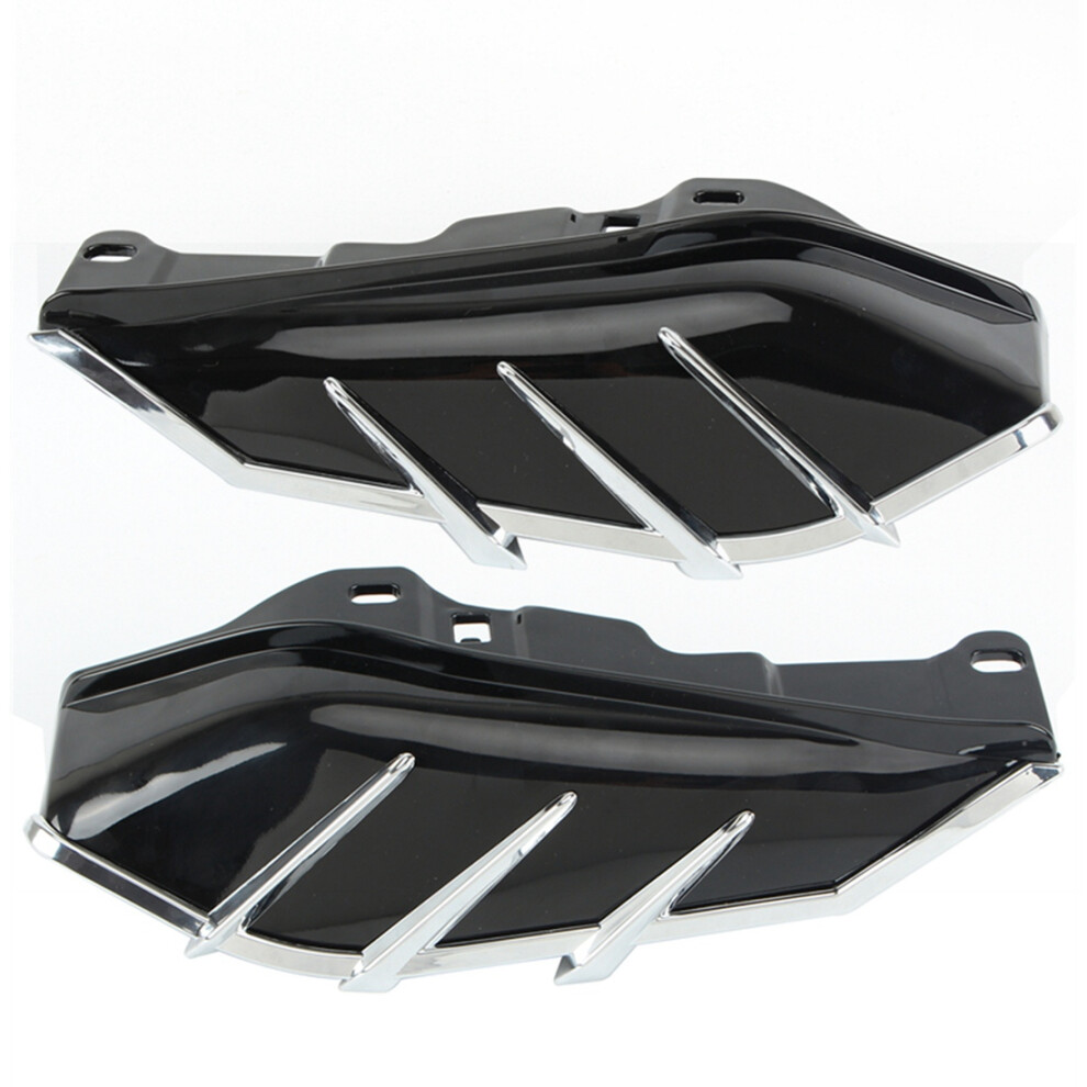 Motorcycle Heat Shield Mid-Frame Air Deflector Trim For Touring Electra Glide Street Road Glide Cvo 2009-2016 6032196290266