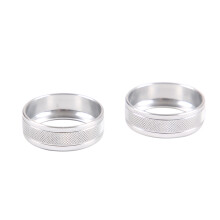 For  86  BRZ 2012-2020 Car Volume Media Knob Circle Aluminum Alloy Interior Accessories Car Styling Silver