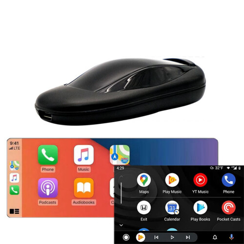 Android Wireless Carplay 3 nel 1 Wireless Car  Dongle Adapter Navigation Upgrade Box per    per 1