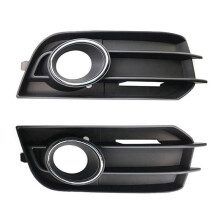8X0807681A 8X0807682A Front Bumper Fog Lamp Grille Fog Lamp Bezel Automotive for A1 2011-2014