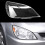 Auto  ScheinwerfergehäUse Lampenschirm Transparente Linsenabdeckung Scheinwerferabdeckung für  Lancer 2007-2011 3