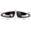 1Pair Car Interior Front Left Inner Door Handle Replacement for  IBIZA 2009 2010 2011 2012 7