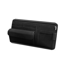 Organizador de Visera de Coche Visera de Coche Soporte para Gafas de de Visera para Interior de Coche, Accesorios de Coche Organizador de Visera