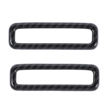Centrale AC Air Vent Outlet Decoratie Cover Trim Sticker voor Jimny 2019-2022 Accessoires, ABS Koolstofvezel