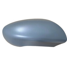 For Qashqai 2007-2014 Gray Primed Side Door Rearview Mirror Cover Car Accessories Right Side
