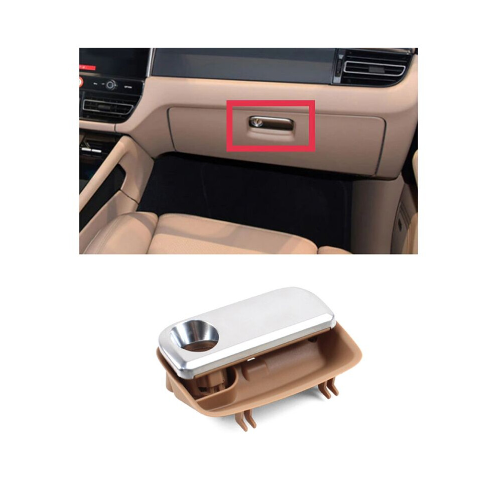 Car Interior Dash Glove Box Lock Storage Box Handle For Macan 95B Cayman 981 970 95B857095f C 4711430559636