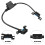 60cm 16 Pin Right Angle Universal OBD2 Splitter Y Open Cable for GPS Tracker Device Car OBD Interface Conversion Cable 2