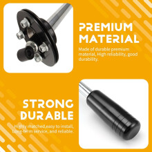 Drift Tuning Adjustable Short Shifter Lever with Knob for E30 E36 E46 E34 E39 Z3 265mm Gear Transmission Black