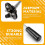 Drift Tuning Adjustable Short Shifter Lever with Knob for  E30 E36 E46 E34 E39 Z3 265mm Gear Transmission Black 1