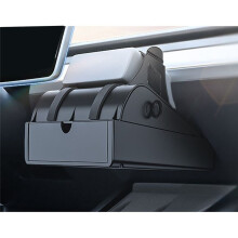 BoîTe de Rangement pour éCran de Navigation avec Commande Centrale de Voiture, éTagèRe de Rangement, Accessoires IntéRieurs pour ModèLe 3 Y