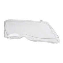 Right for E46 3-Series 4-Doors 325I 330I 2002-2005 Car Headlight Lens Cover Lamp Shade Lens Light Shell Cover