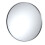 Balterley Round 800 x 800mm Chrome Frame Recessed Mirror 1