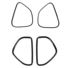 FöR  Charger 2011-2022 Carbon Fiber Car DöRrhöGtalare Dekoration Cover Trim Ram Sticker Interior Accessories, 4 St